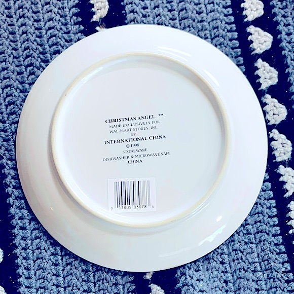 🎄Holiday’s International China 1998 Christmas Angel Stoneware 11" (Set of 6)🎄 - Picture 7 of 16